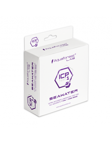 Aquaforest - ICP Test 1 Seawater