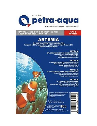 Frozen Artemia 100g (30 cubes)