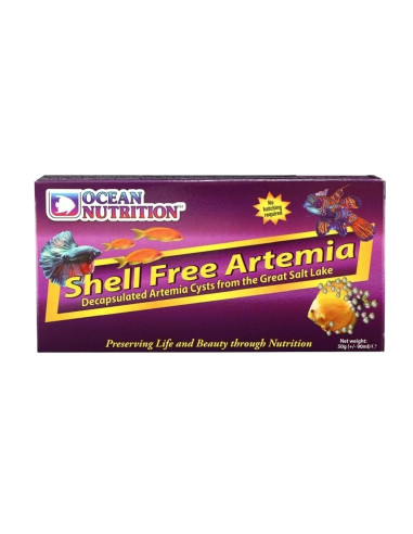 Ocean Nutrition Shell Free Artemia 50g
