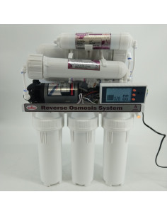 RO6 + pump with 200+200GPD...