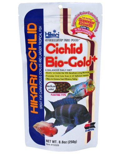 Hikari Cichlid Bio-Gold MEDIUM 250g