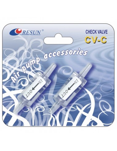Resun plastic check valve 2 pcs